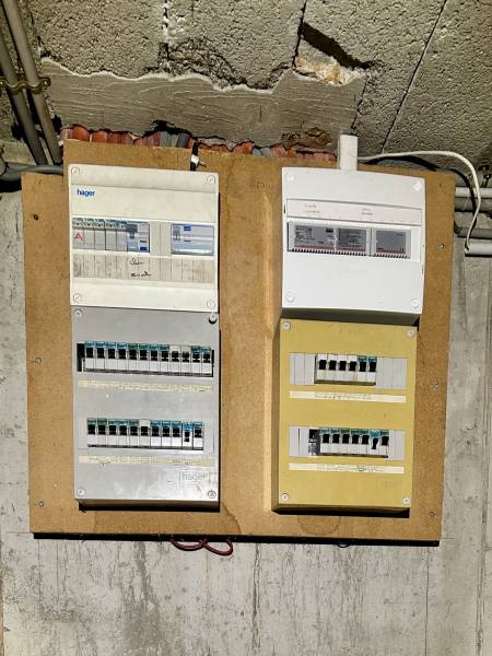 Ancien tableau électrique